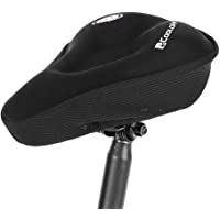 Lixada Cubierta de Asiento de Bicicleta Ergonómico de Silicona Gel Cómodo para MTB Bicicleta Ejercicio de Estacionaria…
